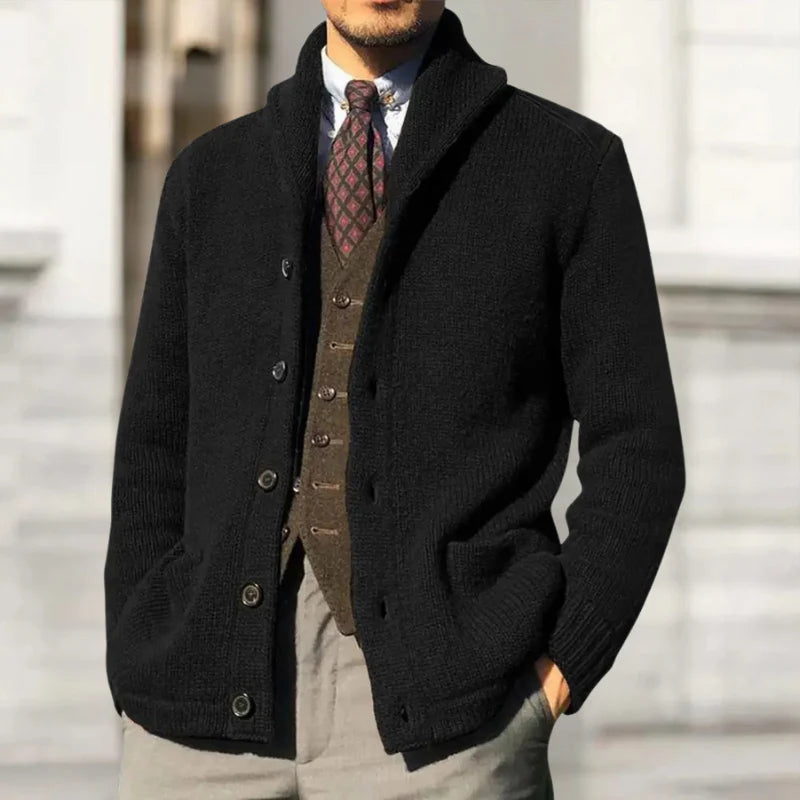 ZELANO I STILFULDT STRIKKET CARDIGAN - 65% RABAT!