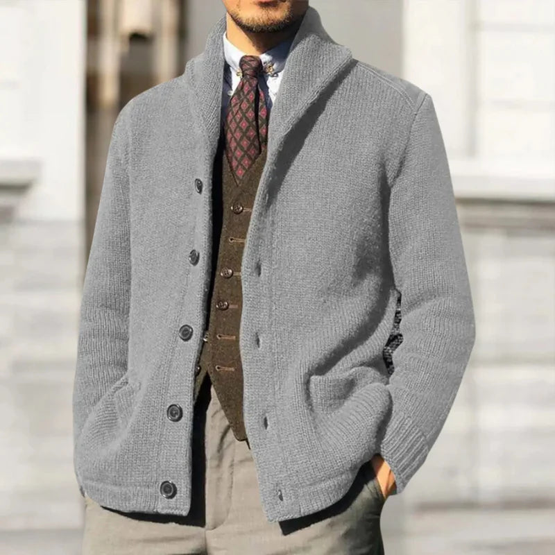 ZELANO I STILFULDT STRIKKET CARDIGAN - 65% RABAT!
