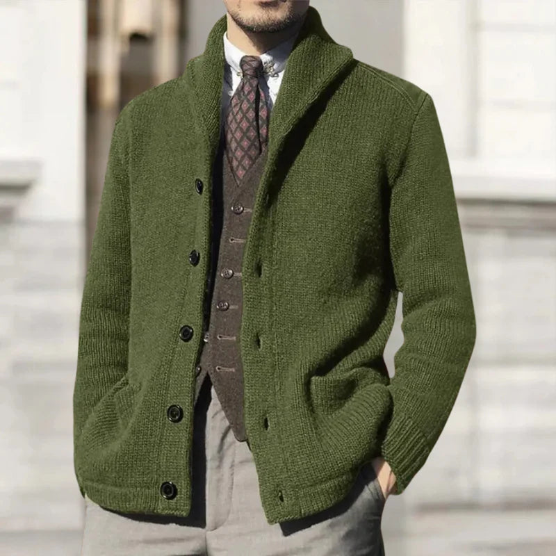 ZELANO I STILFULDT STRIKKET CARDIGAN - 65% RABAT!
