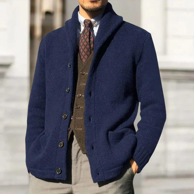 ZELANO I STILFULDT STRIKKET CARDIGAN - 65% RABAT!