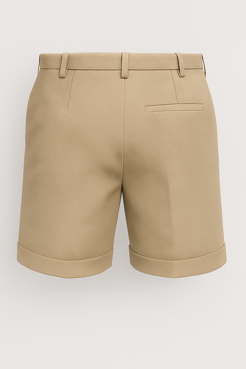 Adam | Lette Og Afslappede Beige Herreshorts Med Læg