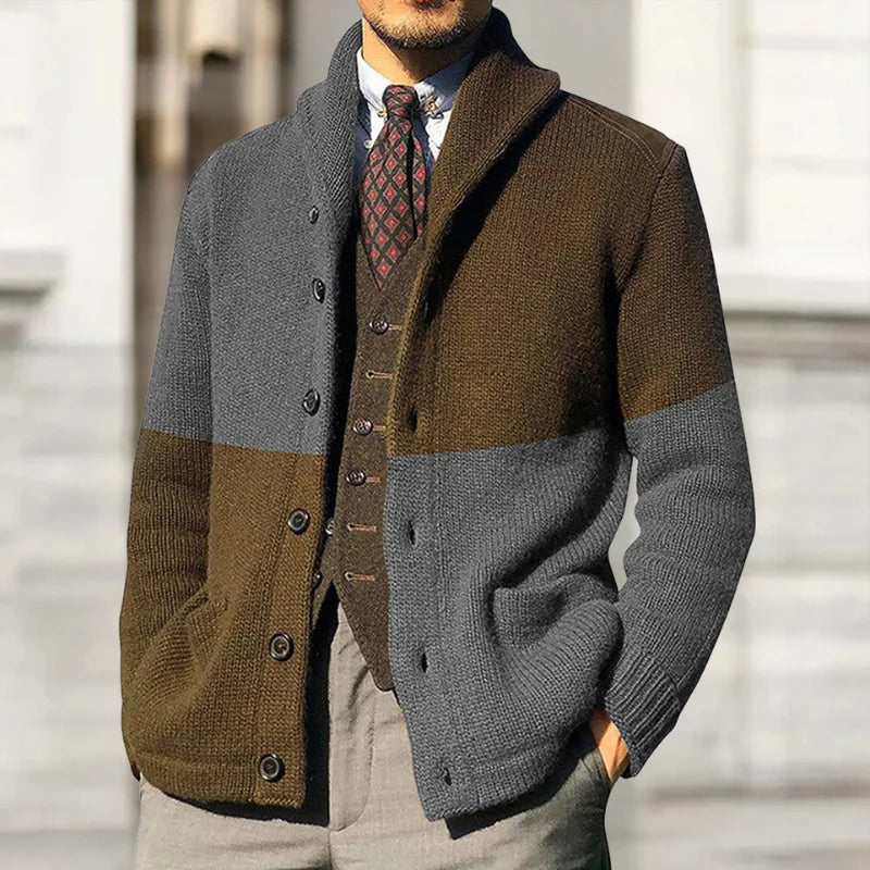 ZELANO I STILFULDT STRIKKET CARDIGAN - 65% RABAT!