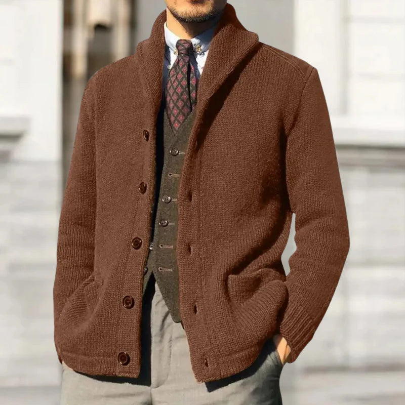 ZELANO I STILFULDT STRIKKET CARDIGAN - 65% RABAT!