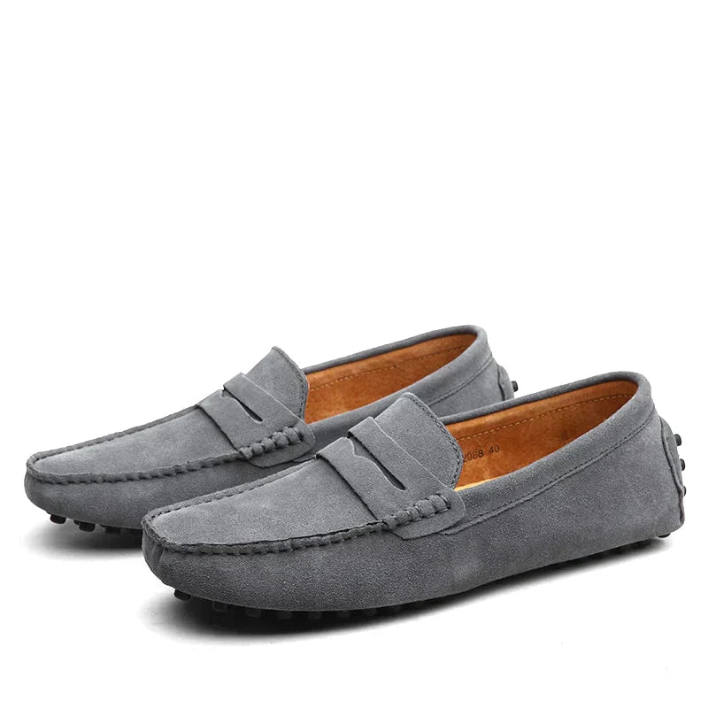Jochum | Klassiske Ruskindsbilsko Loafers