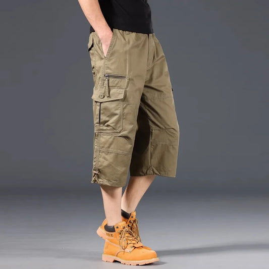 Simon | Lette Og Funktionelle Lange Cargo Shorts