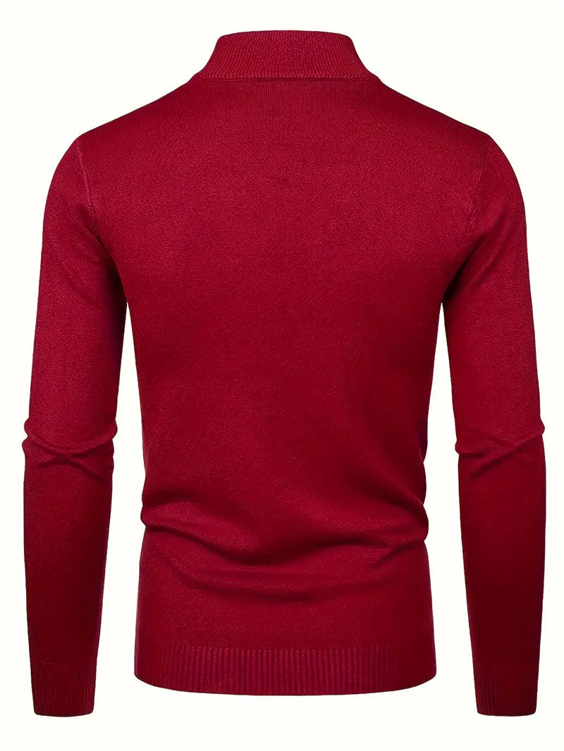 Kasper | Elegant Turtleneck Sweater Til Herrer