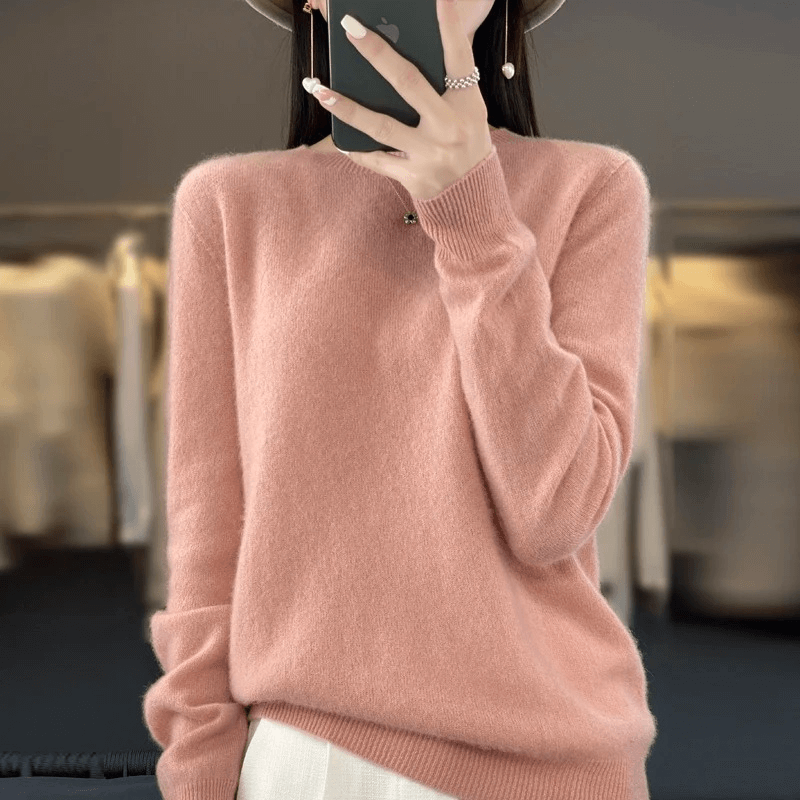 Gudrun | Blød Strikket Pullover Sweater