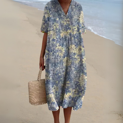 Epure | Elegant Blomstret Kjole Dame