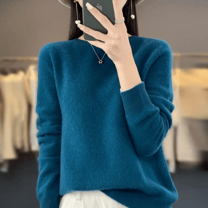 Gudrun | Blød Strikket Pullover Sweater