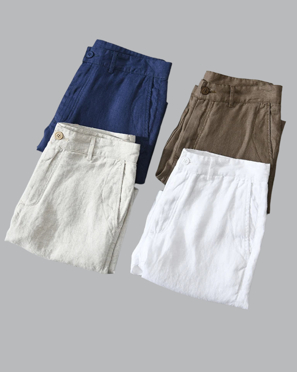Lisbo | Lette Og Afslappede Linned Shorts