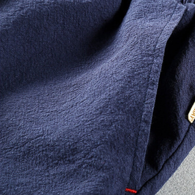 Lukas | Japansk Inspirerede Åndbare Bomulds Shorts