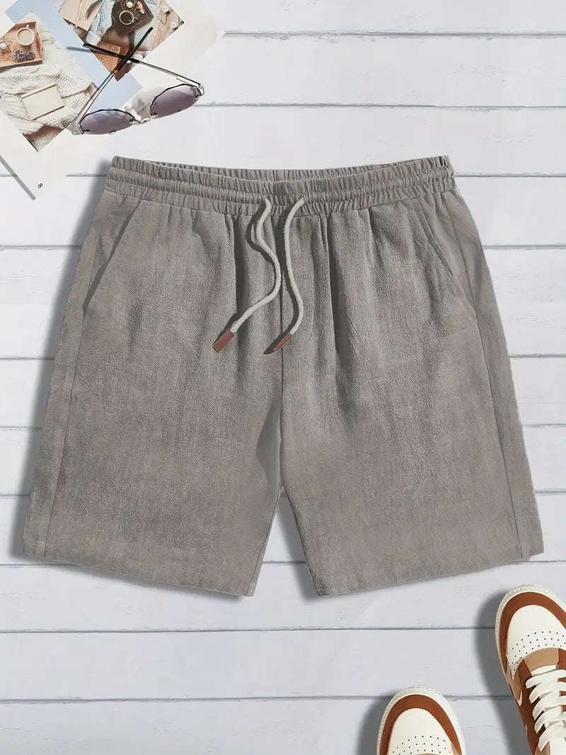 Nicolai | Afslappede Og Let Linned Sommer Shorts