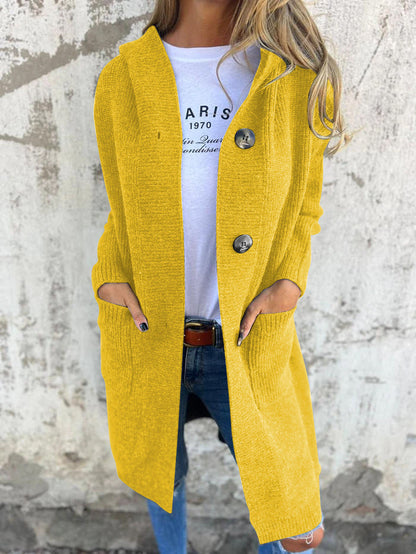 Caroline | Elegant Lang Strikket Cardigan I 65% RABAT!