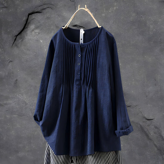 Alette | Stilfuld Bluse Med Løs Pasform Til Kvinder