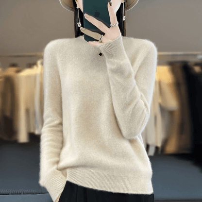 Gudrun | Blød Strikket Pullover Sweater