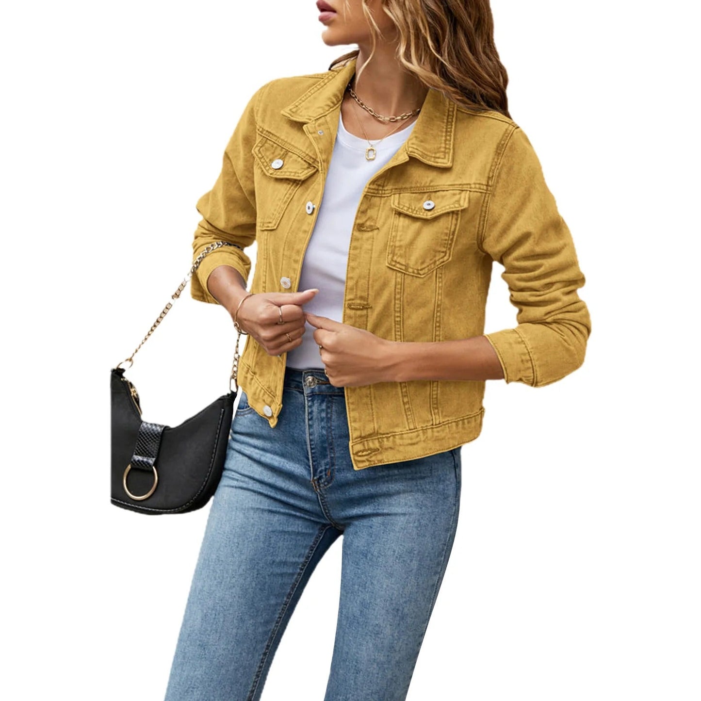 Britta | Stilfuld Casual Denimjakke