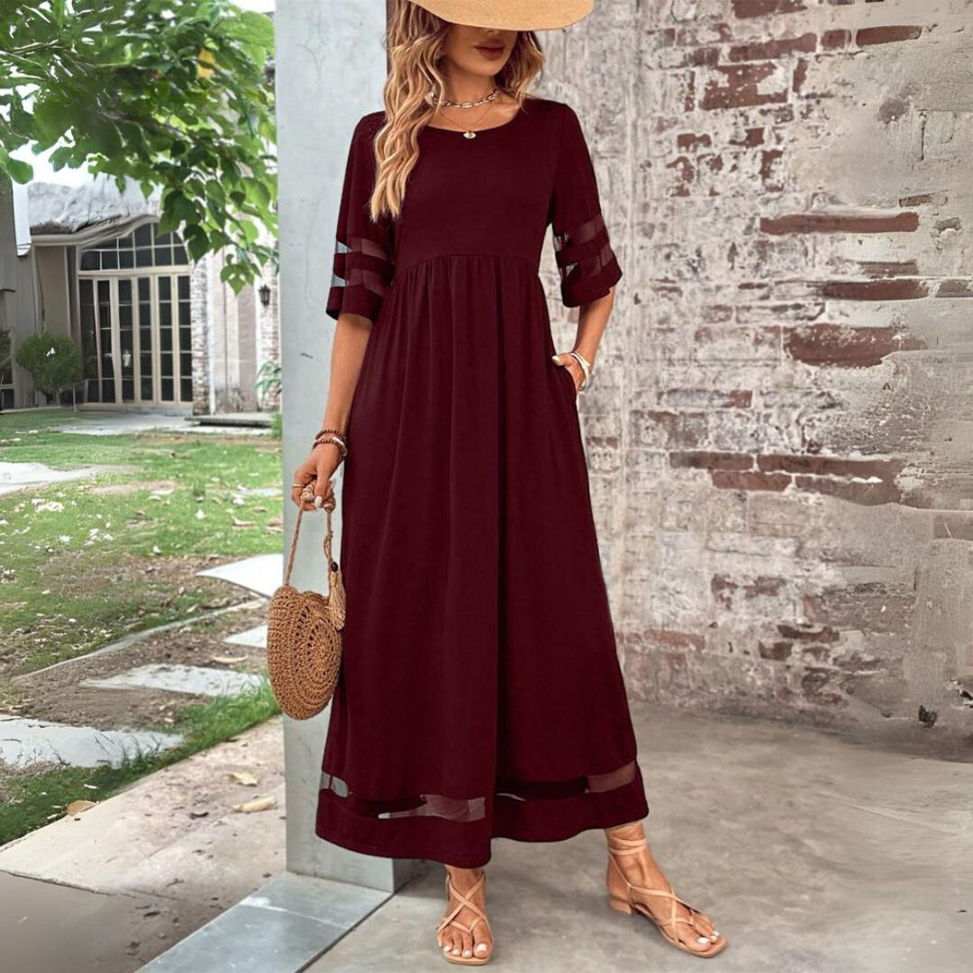Maria | Stilfuld Casual Maxi-kjole
