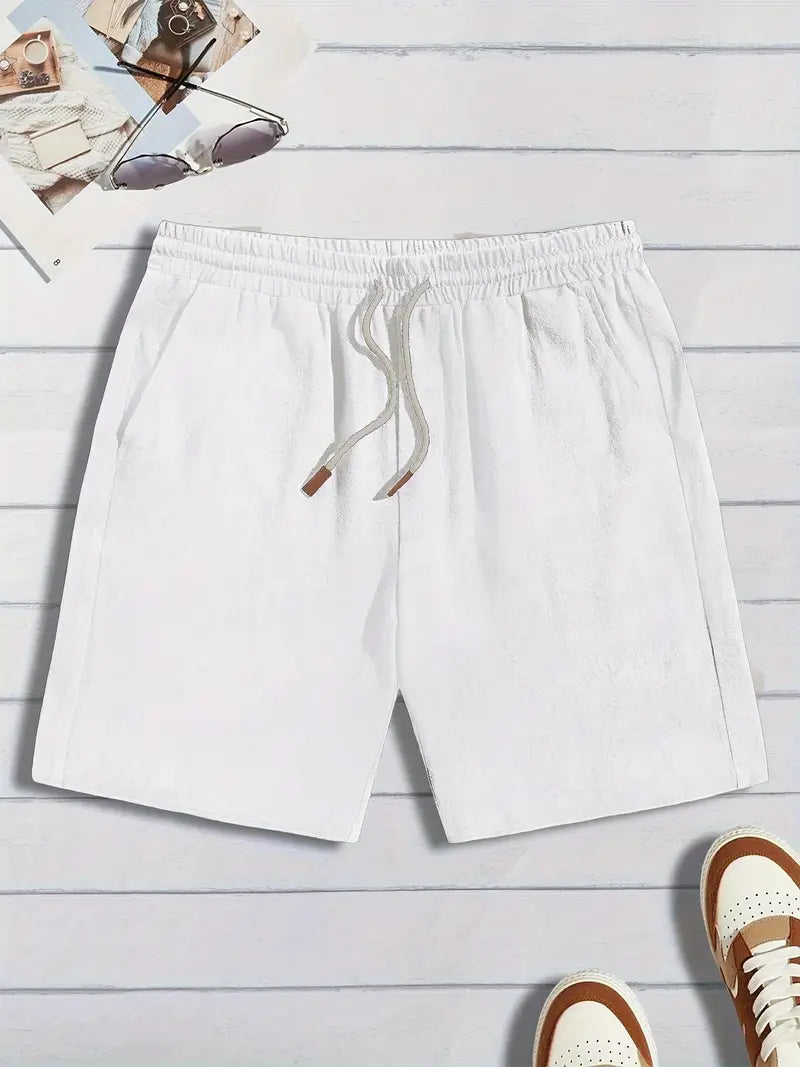 Nicolai | Afslappede Og Let Linned Sommer Shorts