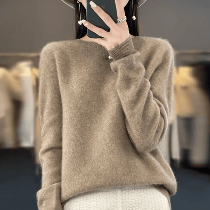Gudrun | Blød Strikket Pullover Sweater
