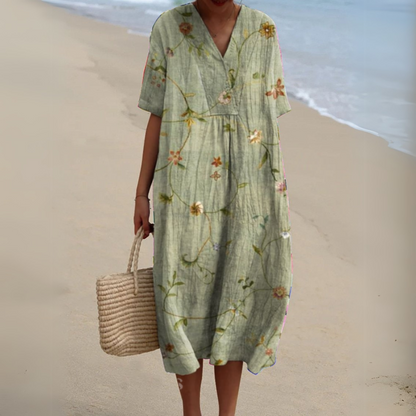 Epure | Elegant Blomstret Kjole Dame