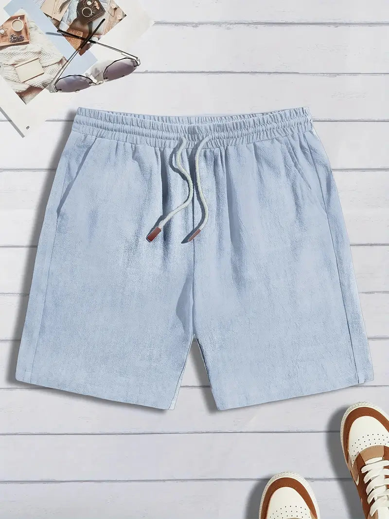Nicolai | Afslappede Og Let Linned Sommer Shorts