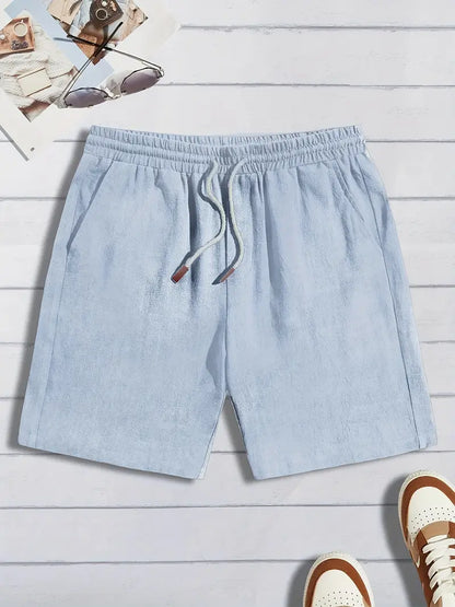 Nicolai | Afslappede Og Let Linned Sommer Shorts