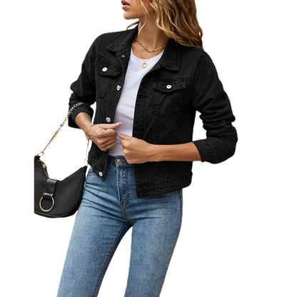 Britta | Stilfuld Casual Denimjakke