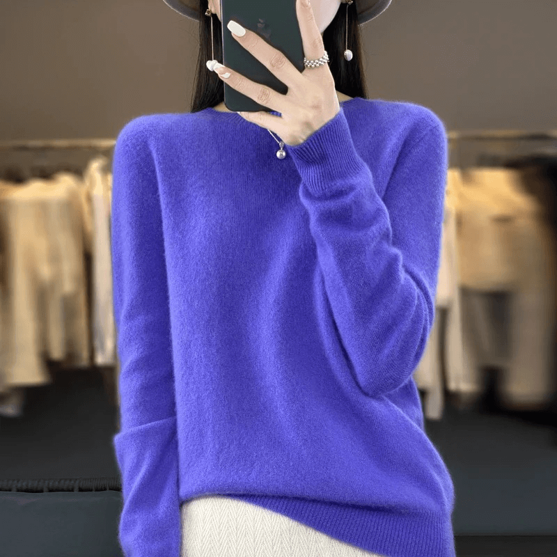 Gudrun | Blød Strikket Pullover Sweater