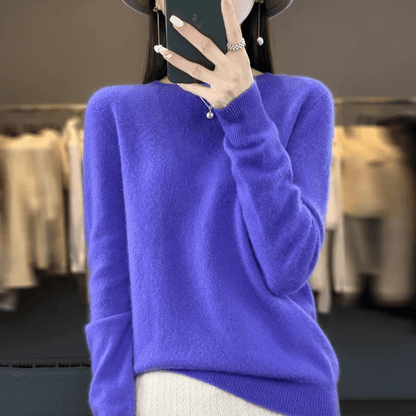 Gudrun | Blød Strikket Pullover Sweater
