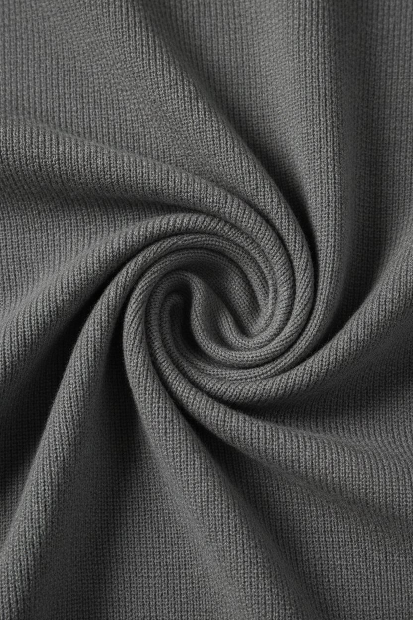 Frederik | Stilfuld Half-Zip Striktrøje Med Ståkrave