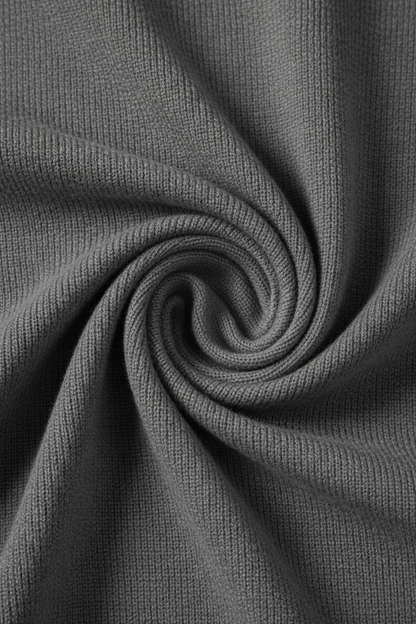 Frederik | Stilfuld Half-Zip Striktrøje Med Ståkrave