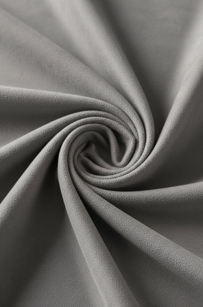 Lasse | Moderne Og Casual Grå Suede Jakke