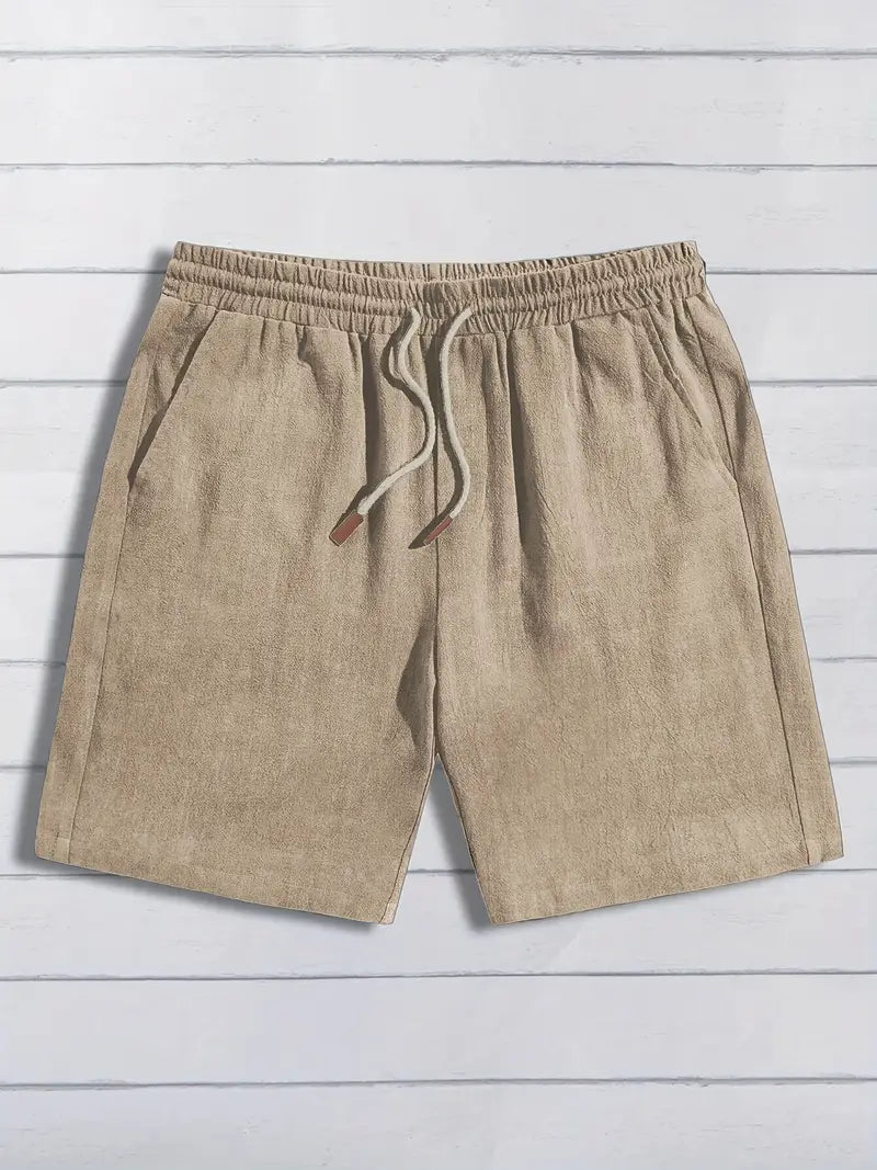 Nicolai | Afslappede Og Let Linned Sommer Shorts