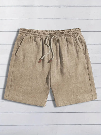 Nicolai | Afslappede Og Let Linned Sommer Shorts