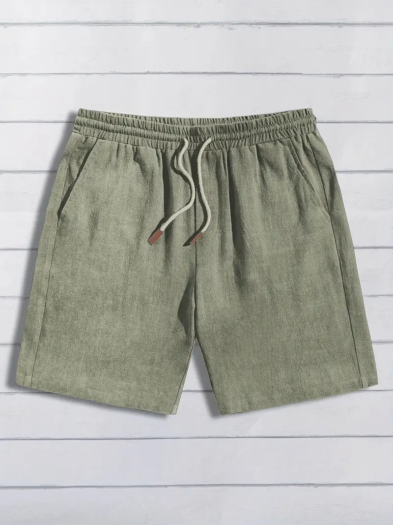 Nicolai | Afslappede Og Let Linned Sommer Shorts