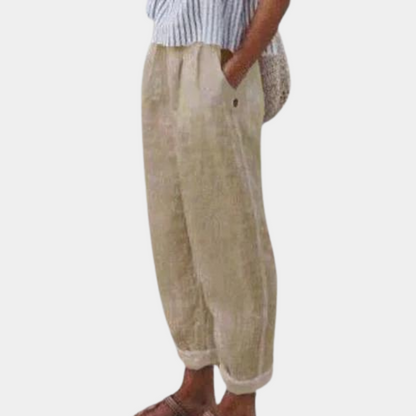 Jasmin | Lette Hørbukser med Afslappet Pasform