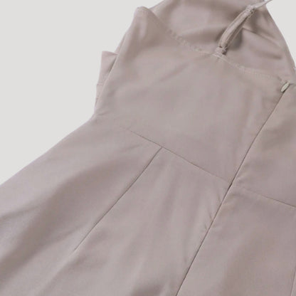 Grynet | Kvinders Bryllupsgæst Slit Maxi Kjole