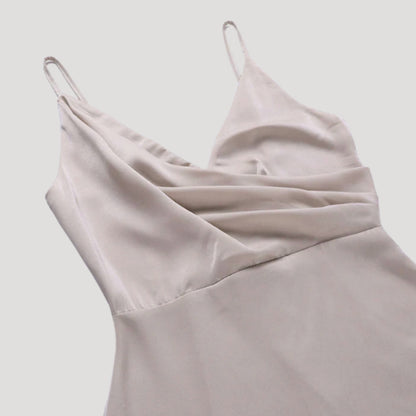 Grynet | Kvinders Bryllupsgæst Slit Maxi Kjole