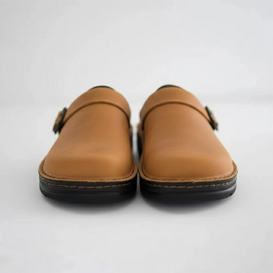 Jacob | Herres lædertræsko med komfortabel pasform