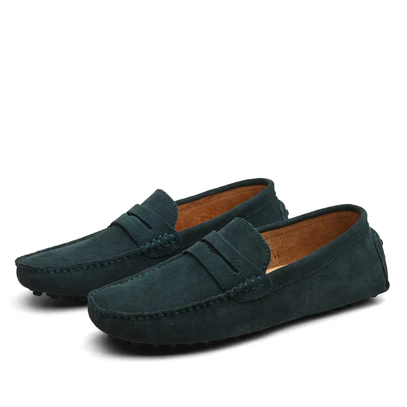 Jochum | Klassiske Ruskindsbilsko Loafers