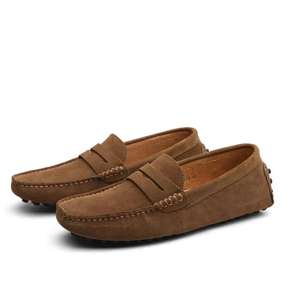 Jochum | Klassiske Ruskindsbilsko Loafers