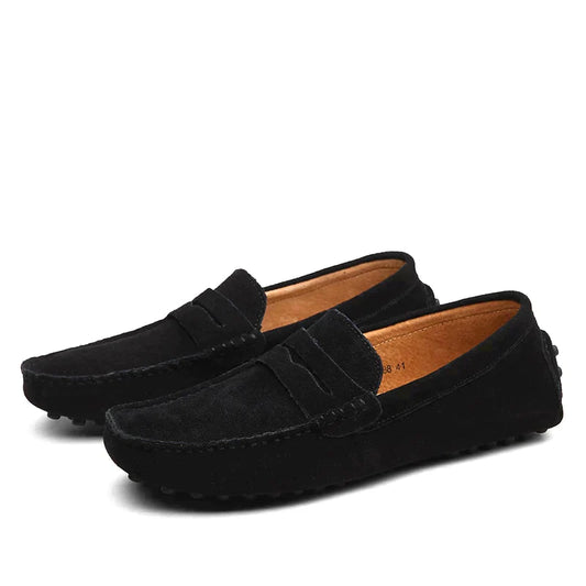 Jochum | Klassiske Ruskindsbilsko Loafers