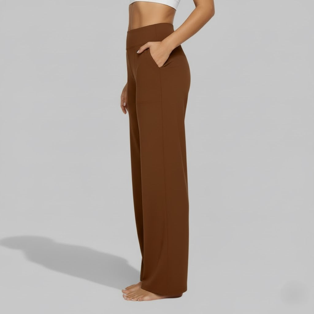 Undine | Behagelige strækbukser til kvinder med vide ben i loungestil