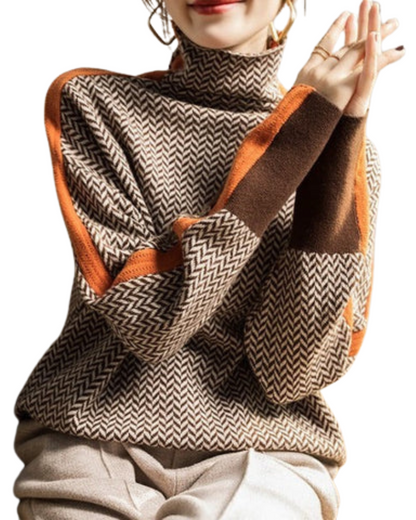 Emma | Stribet Sweater