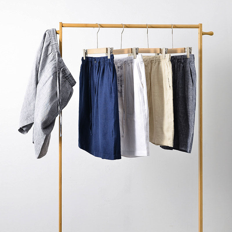 Lorenzo | Lette Og Stilfulde Linned Sommer Shorts