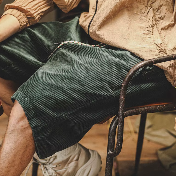 Benjamin | Elegante Og Stilfulde Corduroy Shorts