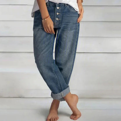 Kamilla | Stilfulde Loose-Fit High-Waist Jeans