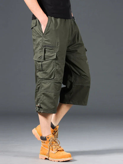 Simon | Lette Og Funktionelle Lange Cargo Shorts