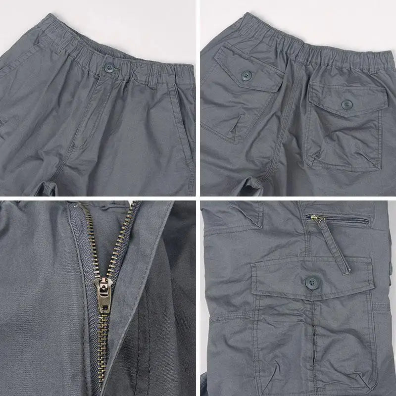 Simon | Lette Og Funktionelle Lange Cargo Shorts