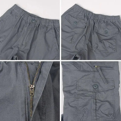 Simon | Lette Og Funktionelle Lange Cargo Shorts